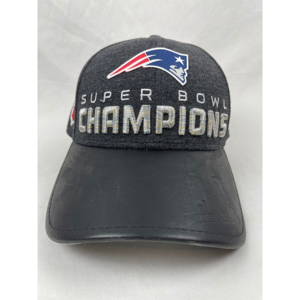 New Era 9FORTY Patriots Super Bowl LI Champions Hat Mens OSFM Charcoal New